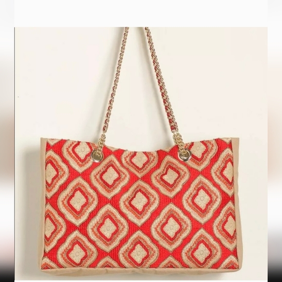 Chico Beaded Tote Bag NWT - Picture 2 of 8